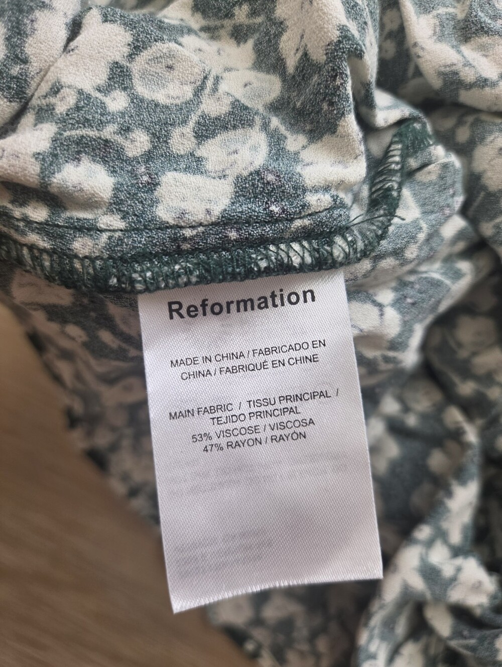 2X Reformation Marlowe Es Dress - Picture 6 of 6